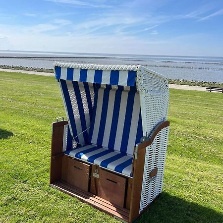 Fewo Schroeder - Bude 63A - Mit Strandkorb Am Meer - Inklusive Bettwaesche Und Handtuecher Westerdeichstrich Εξωτερικό φωτογραφία